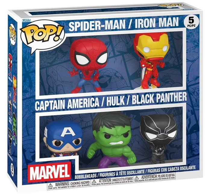 FUNKO POP Marvel 5 Pack